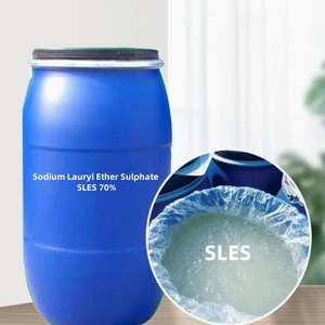 Lauril Éter Sulfato de Sodio SLES 70% CAS 68585-34-2, Materia Prima para Detergentes, Texapon N70 SLES, Gran Venta - Product Image 1