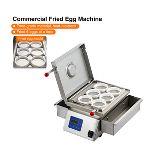 Machine à frire les œufs et les galettes de viande pour la préparation de burgers, facile à utiliser, pour restaurants de restauration rapide et friteries - Product Image 1