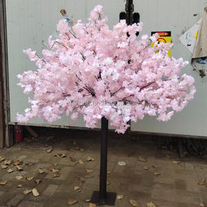 L88 Fausse table de mariage en soie en vente en gros Arbres à fleurs <span class=keywords><strong>Sakura</strong></span> Arbre à fleurs de cerisier artificiel Pièce maîtresse pour la décoration de mariage - Product Image 5