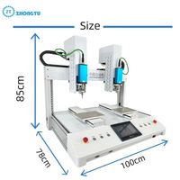 Máquina Atornilladora Automática de Doble Cabezal y Doble Estación con Tasa de Éxito ≥99.5% para Electrónica
