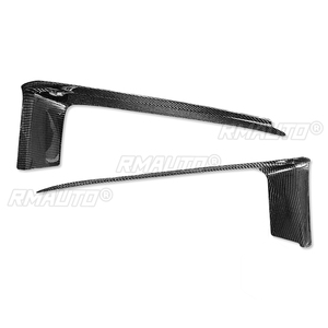 Para Porsche 911 992 2019-2022, Cubierta Decorativa de Fibra de Carbono para la Entrada de Aire Delantera, Alerón Decorativo, Accesorios de Decoración para Automóviles - Product Image 3