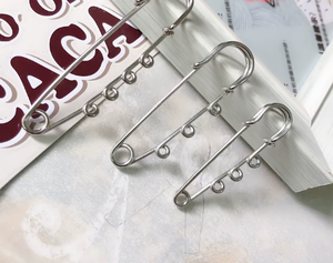 Estilo coreano de Alta Qualidade Segurança Pin Broche Cor Banhado Fecho Seguro para Camisola Cachecol Xaile <span class=keywords><strong>DIY</strong></span> Artesanato Jóias Decoração - Product Image 3