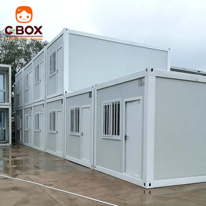 Bâtiment de bureau modulaire à deux étages Cbox, panneau sandwich, chantier de construction mobile, projet de département, maison préfabriquée en kit, conteneur - Product Image 3