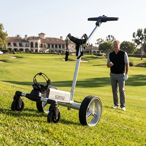 2026 Icango Caddy G1 All-Terrain Electric <strong>Golf</strong> Cart Long-Lasting 36 Holes Lithium <strong>Battery</strong> <strong>for</strong> 70M Remote <strong>Golf</strong> <strong>Trolley</strong> - Product Image 2