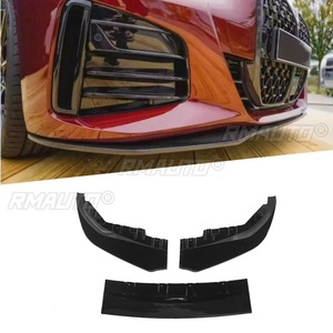 For BMW 4 Series 4-Door G26 2021-2025 MP Style <b>Car</b> Front Bumper Lip Splitter <b>Diffuser</b> Kit Bumper Guard Protector Accessories - Product Image 2