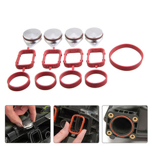 Para BMW E87 E46 <span class=keywords><strong>E90</strong></span>/91/92 E39 E60/61 E38 E65 E83 E53 E70 <span class=keywords><strong>M47</strong></span> M57 Diesel Swirl Flap Blanks Bungs Kit de juntas de admisión Nuevo 4*22mm/4 * - Product Image 4