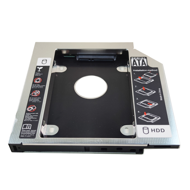 High Quality Aluminum Alloy 9.0mm/12.7mm/9.5mm Laptop Caddy HDD Enclosure