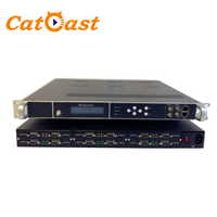 Codificador Modulador CVBS a QAM con Conversión DVB-T ATSC ISDB-T, Convertidor de Codificación de Video MPEG2 SD