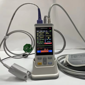 Dispositivos Veterinarios Multiparamétricos para Monitoreo de Perros y Gatos, NIBP, SpO2, ECG, TEMP, Monitor de Signos Vitales Veterinarios - Product Image 1