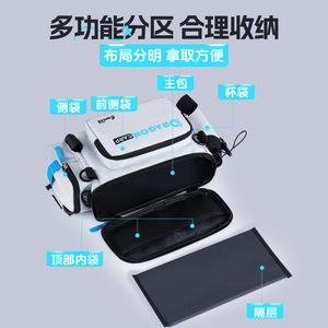 Dragon Carp Lure Waist Bag Multi Functional Waterproof Fishing Gear Storage Unisex Outdoor Use - Product Image 3