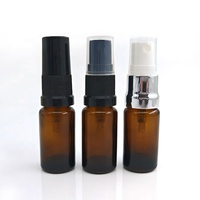 Flacons en verre à col à vis de 10ml en gros avec compte-gouttes en vrac antivol huiles essentielles cylindre utilisation goutte pour les yeux bouchon à vis