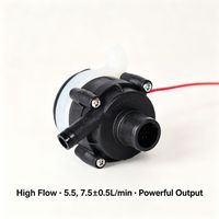 Pompe DC Silencieuse 12V/24V pour Lit à Eau et Machine à Glaçons - Faible Bruit, Sans Balais, OEM Personnalisable