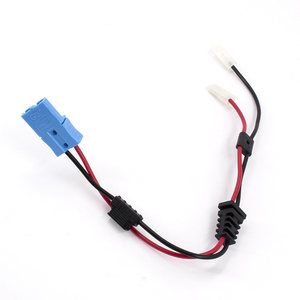 Dây nối ắc quy 12V HCD SH40 40A 30A, đầu nối màu xanh, mạ đồng nguyên chất với dây bạc, có cầu chì, dành cho <span class=keywords><strong>Peg</strong></span> <span class=keywords><strong>Perego</strong></span> - Product Image 5