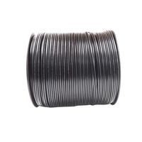 Fil électrique UL List SPT-1 18/2 de 18 AWG, cordon d'extension pour lampe de Noël, noir, rouleau de 1000'
