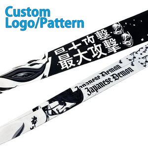 Lanyard Personalizado con Logotipo, Estilo Japonés, <span class=keywords><strong>de</strong></span> Lujo, Sublimado, con Gancho Blanco Resistente, Mosquetón Táctico, Llavero - Product Image 3