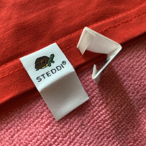 Dễ thương rùa logo tay áo dệt HEM nhãn, kích thước nhỏ túi quần áo HEM tag - Product Image 2