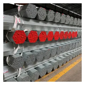 25 8 58m Hot Dip 3 6 4 2.5 1.5 Inch Steel Pipe Hollow Gi Round Seamless Galvanized Steel Pipe