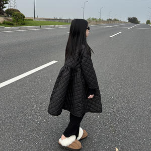 Vente en gros Manteau en coton pour enfants à la mode automne hiver Vestes en duvet décontractées pour adolescentes - Product Image 4