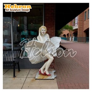 Estatua de Resina de Tamaño Real de <span class=keywords><strong>Marilyn</strong></span> <span class=keywords><strong>Monroe</strong></span>, Personalizable, para Parques de Entretenimiento Interiores - Product Image 6