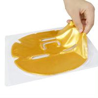 Offres Spéciales visage soins de la peau cristal feuille masque Anti-rides raffermissant or bio-collagène masque facial