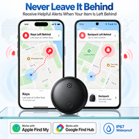 Localisateur de clés et balise intelligente BLE, compatible avec Apple Find My et Google Find Hub, système double, traceur Bluetooth pour usage quotidien