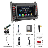 Système de lecture MP5 pour voiture, Carplay, Android Auto, autoradio pour Benz B200, lecteur DVD Bluetooth pour voiture