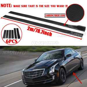 Alerón Lateral de Alta Calidad de 2m, Divisor de Parachoques para RENAULT Clio, Megane, DUSTER, LOGAN, Twingo - Product Image 1