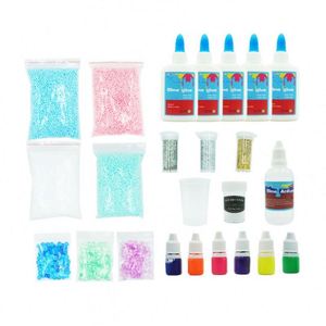 Activador de Slime Transparente con Purpurina Blanca, Rodajas de Slime Brillante, Accesorios, Juguetes DIY, Kit de Slime - Product Image 2
