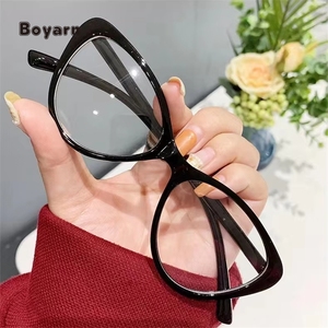 Boyarn barato al por mayor negro estudiante marco óptico China fabricante Anti luz azul <span class=keywords><strong>gafas</strong></span> para mujeres Wen - Product Image 6