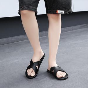 Nouvelles sandales d'été 2026 pour hommes, en PU artificiel, semelle extérieure en caoutchouc, ultra légères, style décontracté, modèle S2311, grandes tailles - Product Image 4