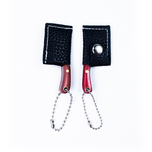 Couteau de poche mini Damas à succès avec étui, idéal pour ouvrir les colis et couper les boîtes - Product Image 3