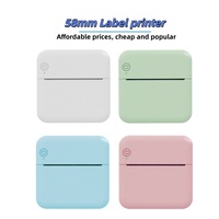 Untuk Printer Label Thermal Mini 58mm dengan Baterai 1500mAh 203DPI - Tersedia di Stok