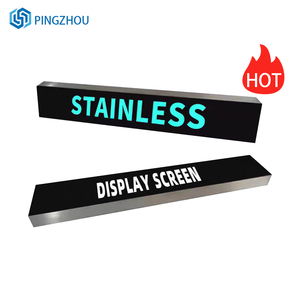 <span class=keywords><strong>LED</strong></span>ディスプレイスクリーンバーカウンター広告サインクリエイティブホイストストリップ型 - Product Image 5