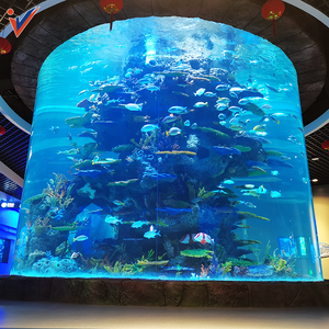 Hoge Kwaliteit Gegoten Transparant Oceanarium Pmma Aquaria Acryl Buis Voor <span class=keywords><strong>Aquarium</strong></span> Blad Acryl Low Noise - Product Image 5