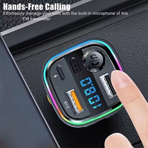 <span class=keywords><strong>Chargeur</strong></span> de voiture Bluetooth C26, lecteur de musique MP3 Bluetooth pour voiture, transmetteur FM mains libres, <span class=keywords><strong>chargeur</strong></span> de téléphone <span class=keywords><strong>double</strong></span> USB - Product Image 4