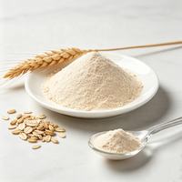 Poudre de peptides d'avoine à 99 % de pureté, qualité alimentaire naturelle, matériau brut en vrac pour les aliments fonctionnels et la santé diététique