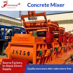 Malaxeur à béton forcé Spot Js750 à double arbre horizontal, machine de chargement automatique, malaxeur à béton - Product Image 5