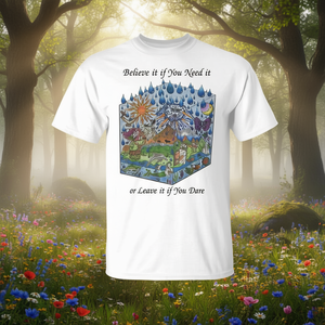 T-shirt promotionnel « Si vous croyez en vous, laissez tomber ce qui ne vous convient pas » - Product Image 3