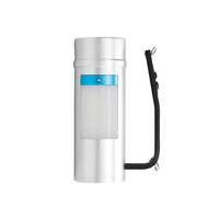 Lampe de poche LED portable Foxhawk, lampe de secours pour les incendies, lampe de poche d'urgence, étanche IP68, rechargeable, portée de faisceau de plus de 200 m