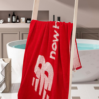 Offre Spéciale Serviettes de Plage Personnalisées 100% Coton Velours Grand Format Imprimées Réactives sur Mesure avec Logo Jacquard