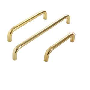 Poignée cylindrique moderne et minimaliste en aluminium massif pour armoire de cuisine, tiroir, commode, table de chevet, quincaillerie de meubles durable - Product Image 4