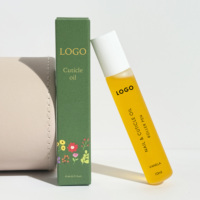 Huile nourrissante pour cuticules, réparation des ongles, flacon à bille de 10 ml, logo OEM/ODM, marque privée 2026