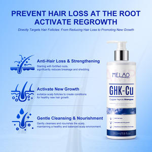 Shampooing Cuivre Peptidique GHK-Cu Croissance Capillaire OEM Kératine Hydrolysée Renforce les Racines Cheveux Plus Volumineux Shampooing Kératine Homme - Product Image 2