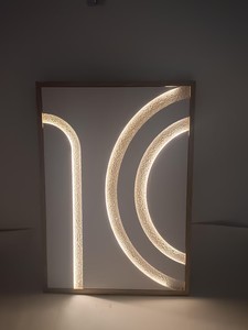 Arte Astratta da Parete per Camera da Letto, Dipinti Moderni per <span class=keywords><strong>Pareti</strong></span>, Quadri Minimalisti Geometrici in Bianco e Nero per Soggiorno - Product Image 6