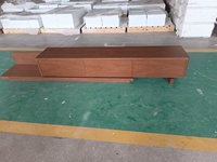 Meuble TV, meubles de maison modernes et simples, ensemble de table basse pour salon, meuble TV en bois massif