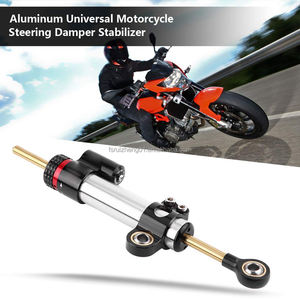 Cnc amortisseur de direction en alliage d'aluminium moto réglable amortisseur de direction stabilisateur pour Yamaha Mt10 Mt 07 <span class=keywords><strong>Mt09</strong></span> Honda <span class=keywords><strong>Kawasaki</strong></span> - Product Image 4