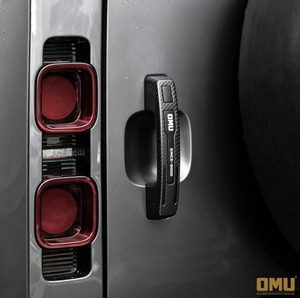 Copri Maniglie Porta in Alluminio/Fibra di Carbonio Nere OMU per Nuovo Land Rover <span class=keywords><strong>Defender</strong></span> 90/110/130 di Maiker - Product Image 4