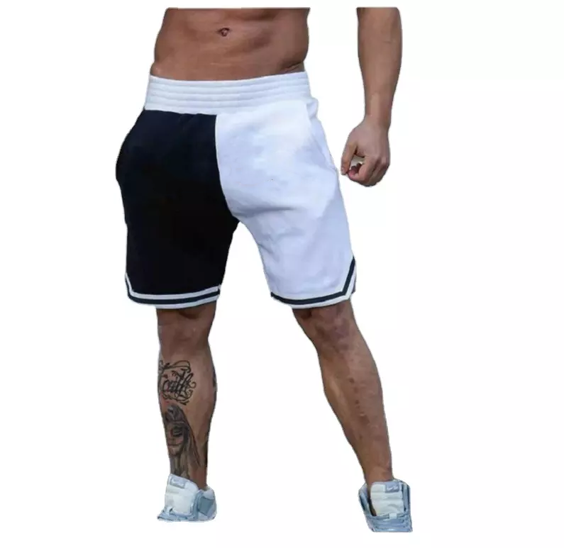 Pantalon mitad negro mitad blanco sale