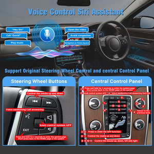MMI <span class=keywords><strong>CarPlay</strong></span> sans fil Apple pour <span class=keywords><strong>Volvo</strong></span> <span class=keywords><strong>XC60</strong></span> V60 S60 2015-2018 Écran 7 pouces Android Auto Plug & Play Boîte intelligente Mirror Link Navigation - Product Image 4