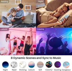 Smart WIFI 6 pulgadas <span class=keywords><strong>LED</strong></span> Luz de techo APP & Control de voz RGBW <span class=keywords><strong>LED</strong></span> Luz empotrada Alexa/Googla Home Panel de luz delgada - Product Image 6